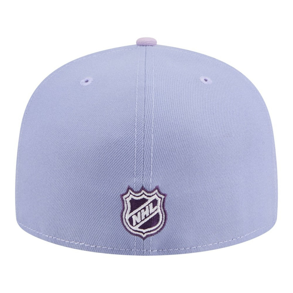 Colorado Avalanche New Era Lavender Bloom 59FIFTY Fitted Hat - Light Purple/Purple - NHL