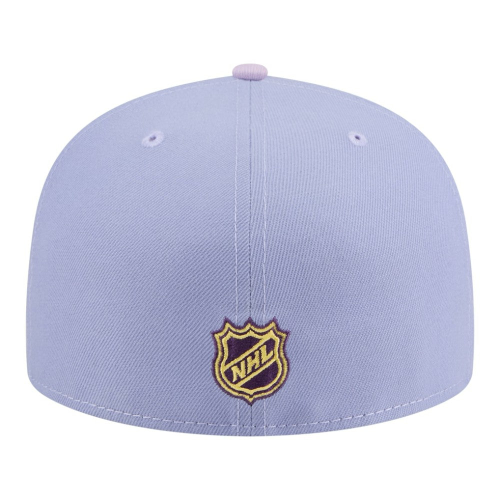 Chicago Blackhawks New Era Lavender Bloom 59FIFTY Fitted Hat - Light Purple/Purple - NHL