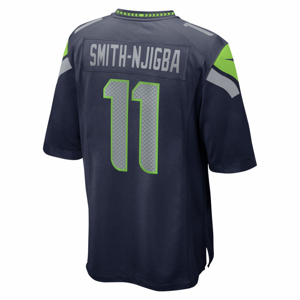 Jaxon Smith-Njigba Seattle Seahawks Super Bowl LX Patch Game Jersey College Navy | Nike for Sale