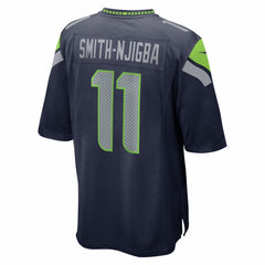 Jaxon Smith-Njigba Seattle Seahawks Super Bowl LX Patch Game Jersey College Navy | Nike for Sale
