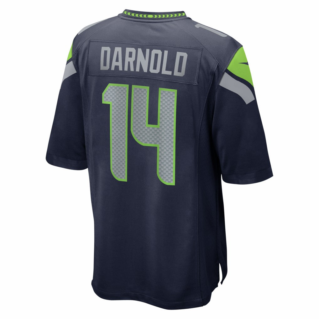 Sam Darnold Seattle Seahawks Super Bowl LX Patch Game Jersey College Navy | Nike for Sale
