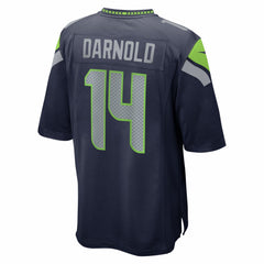Sam Darnold Seattle Seahawks Super Bowl LX Patch Game Jersey College Navy | Nike for Sale
