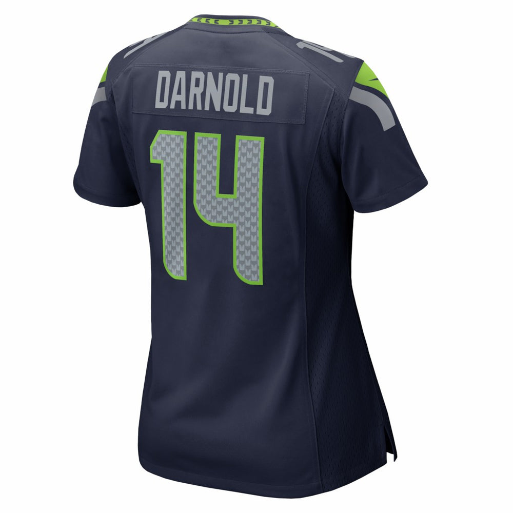 Sam Darnold Seattle Seahawks Women's Super Bowl LX Patch Game Jersey College Navy | Nike for Sale