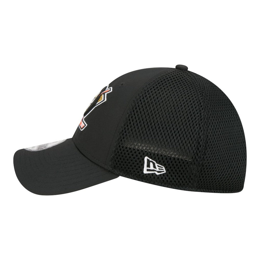 Anaheim Ducks New Era Logo 39THIRTY Flex Hat - Black - NHL