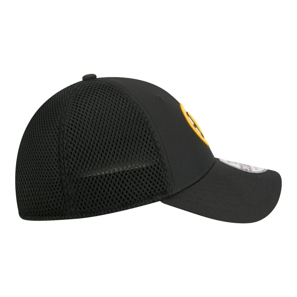 Boston Bruins New Era Logo 39THIRTY Flex Hat - Black - NHL