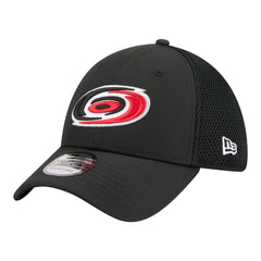 Carolina Hurricanes New Era Logo 39THIRTY Flex Hat - Black - NHL