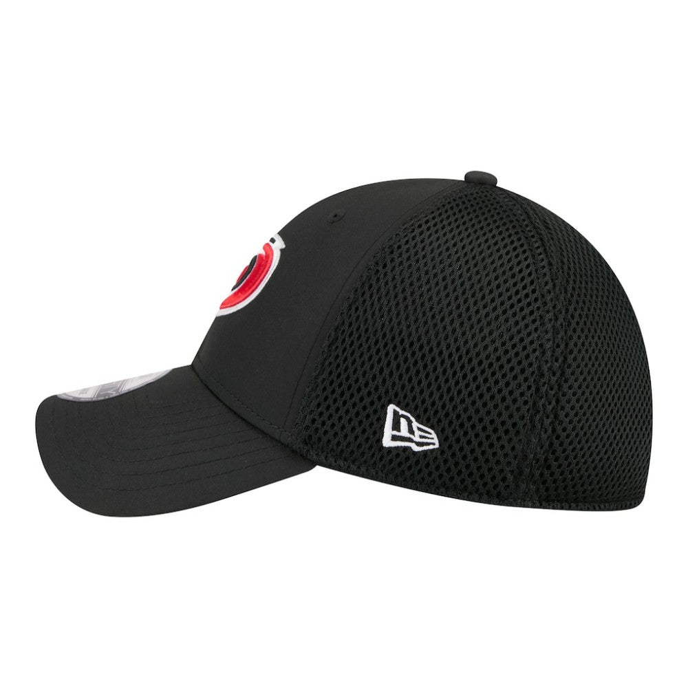 Carolina Hurricanes New Era Logo 39THIRTY Flex Hat - Black - NHL