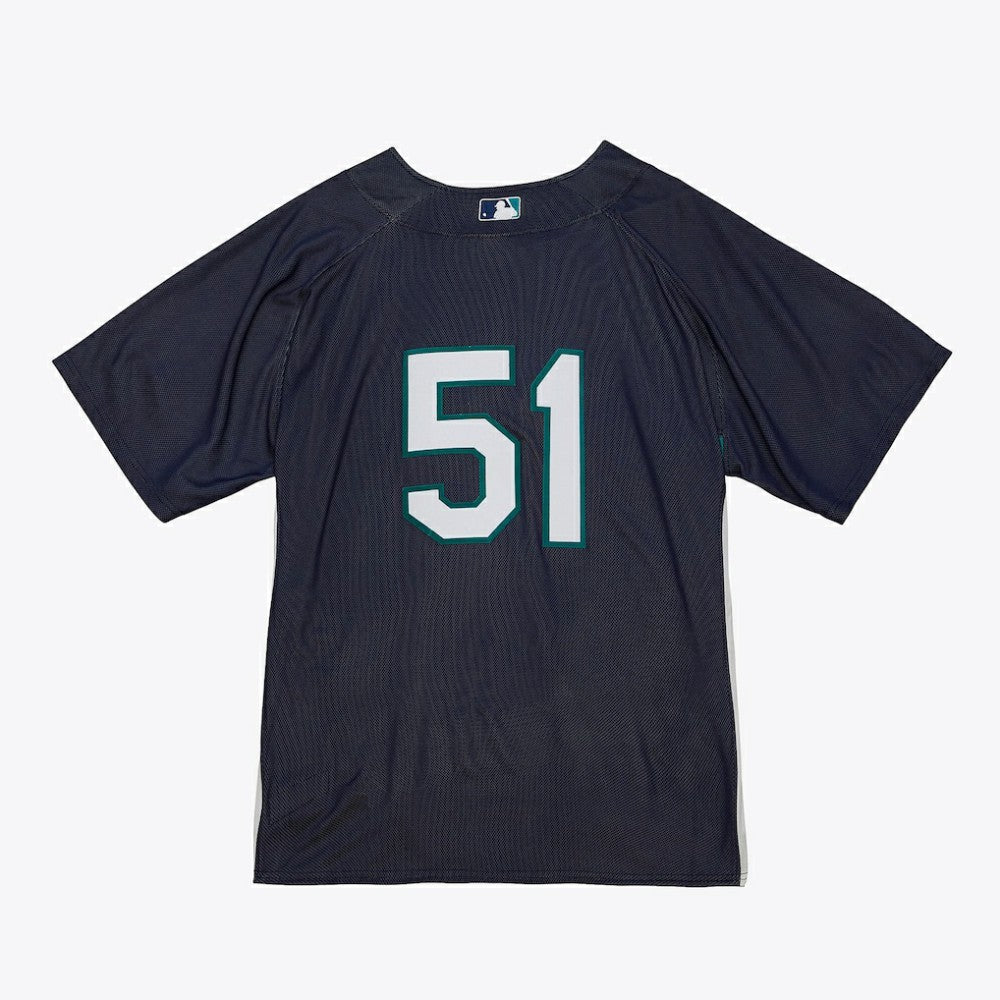 Ichiro Suzuki Seattle Mariners Mitchell & Ness Big & Tall Cooperstown Mesh Batting Practice Jersey - MLB