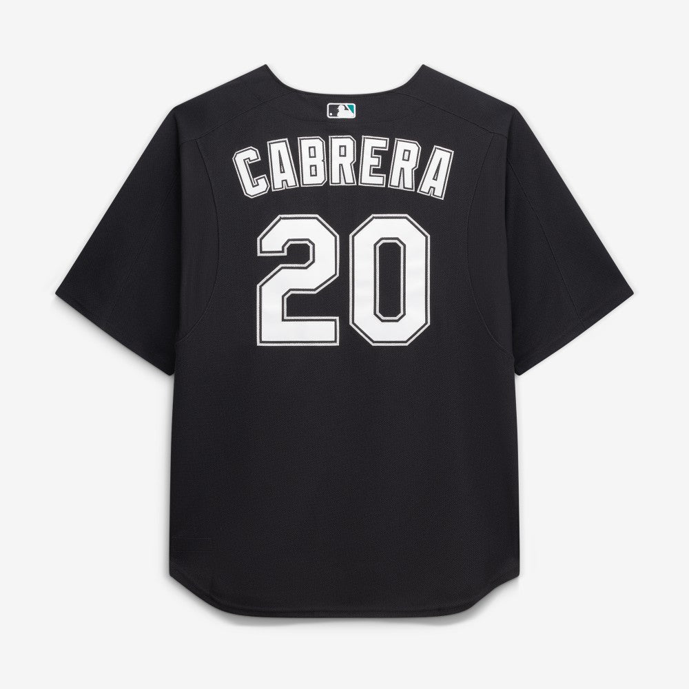Miguel Cabrera Miami Marlins Mitchell & Ness Big & Tall Cooperstown Mesh Batting Practice Jersey - MLB