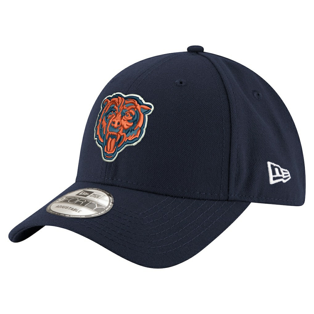 Chicago Bears New Era Youth 9FORTY Adjustable Hat Navy | NFL