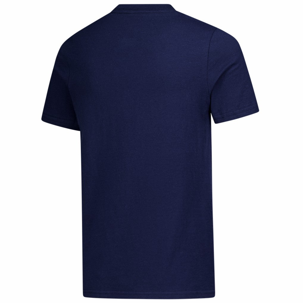 Chicago Bears Youth Retro Logo T-Shirt Navy | Mitchell & Ness