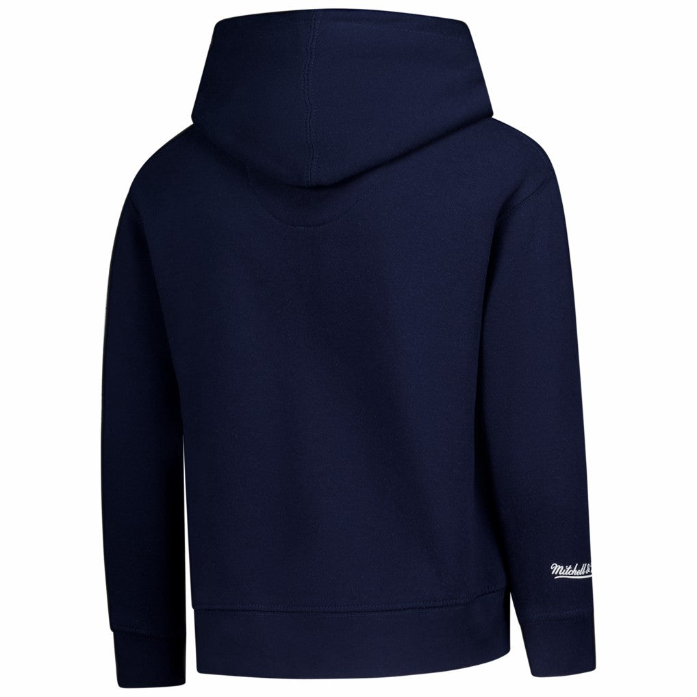 Chicago Bears Youth Retro Logo Hoodie Navy | Mitchell & Ness