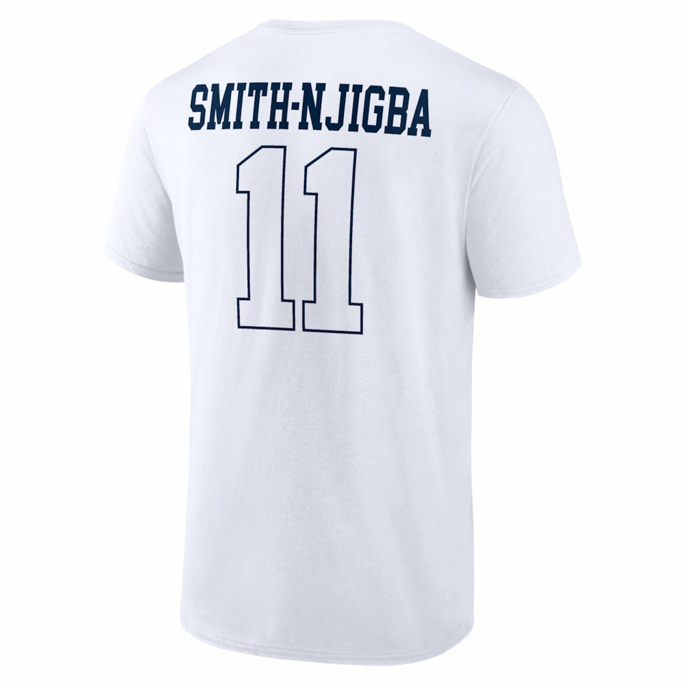 Jaxon Smith-Njigba Seattle Seahawks Tonal Name & Number T-Shirt White | NFL