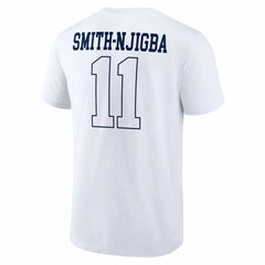 Jaxon Smith-Njigba Seattle Seahawks Tonal Name & Number T-Shirt White | NFL