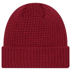 Colorado Avalanche New Era Waffle Cuffed Knit Hat - Burgundy - NHL