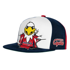 Washington Capitals Mitchell & Ness Youth Mascot Snapback Hat - Navy - NHL