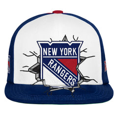 New York Rangers Mitchell & Ness Youth Mascot Snapback Hat - Navy - NHL