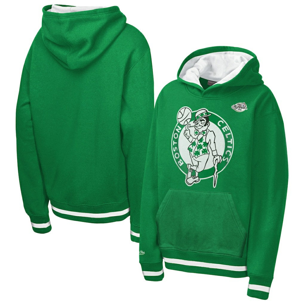 Boston Celtics Youth Playmaker Fashion Fleece Hoodie Kelly Green - NBA