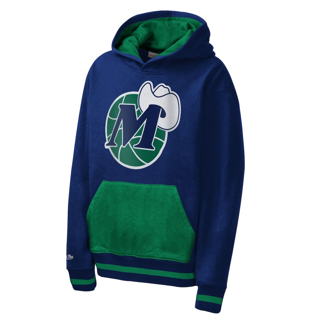Dallas Mavericks Youth Playmaker Fashion Fleece Hoodie Navy - NBA