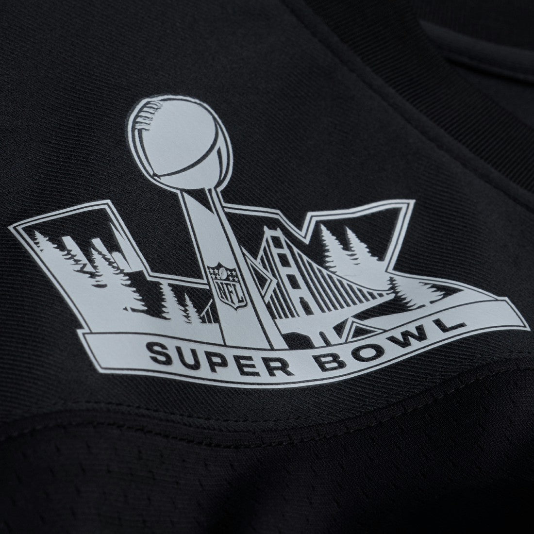 Super Bowl LX x Roc Nation Legacy Jersey Black | Mitchell & Ness