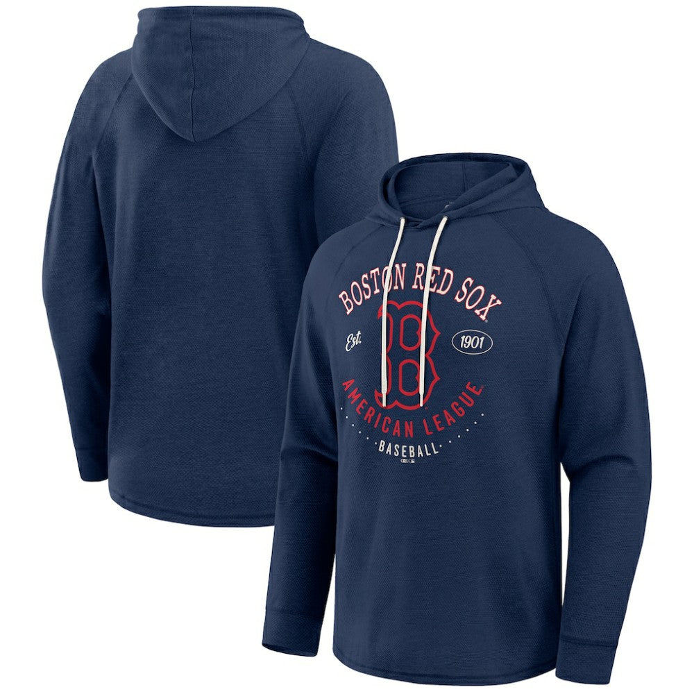 Boston Red Sox Darius Rucker Collection by Fanatics Raglan Hooded Long Sleeve T-Shirt - MLB