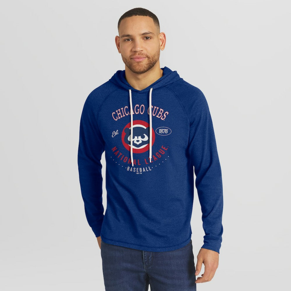 Chicago Cubs Darius Rucker Collection by Fanatics Raglan Hooded Long Sleeve T-Shirt - MLB