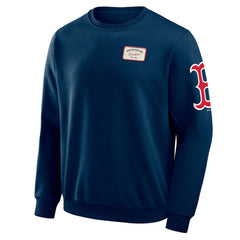 Boston Red Sox Darius Rucker Collection by Fanatics Washed Crew Neck Pullover Sweatshirt - MLB