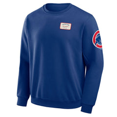 Chicago Cubs Darius Rucker Collection by Fanatics Washed Crew Neck Pullover Sweatshirt - MLB