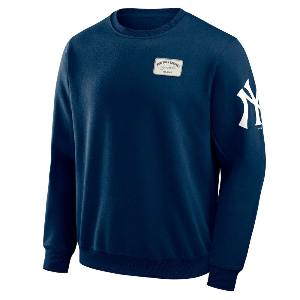 New York Yankees Darius Rucker Collection by Fanatics Washed Crew Neck Pullover Sweatshirt - MLB