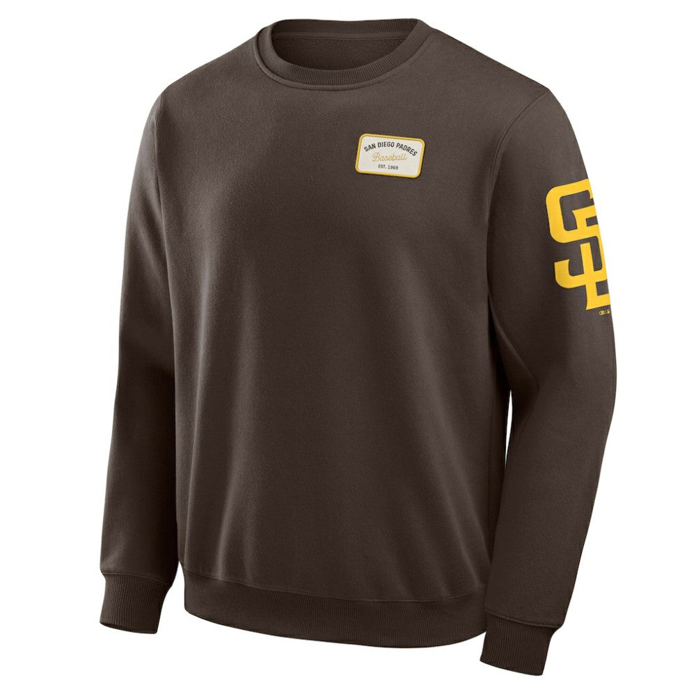 San Diego Padres Darius Rucker Collection by Fanatics Washed Crew Neck Pullover Sweatshirt - MLB