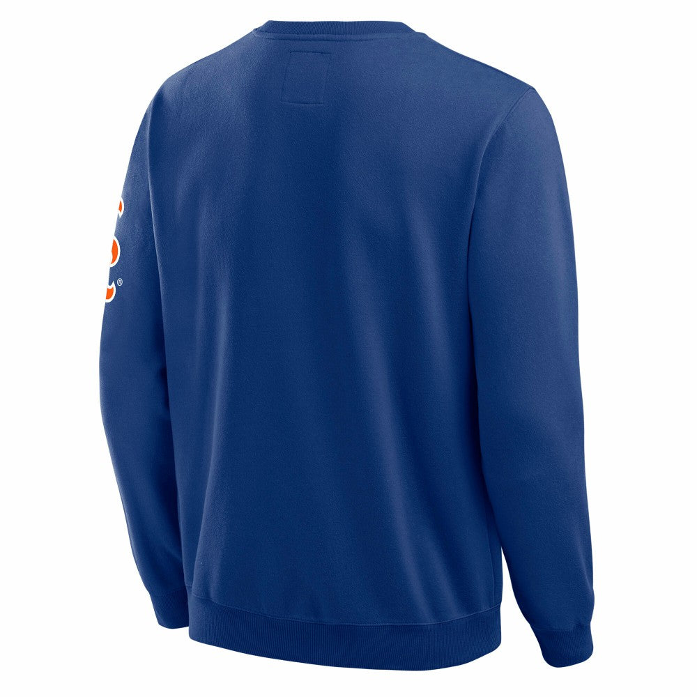 New York Mets Darius Rucker Collection by Fanatics Washed Crew Neck Pullover Sweatshirt - MLB