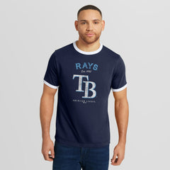 Tampa Bay Rays Darius Rucker Collection by Fanatics Washed Ringer T-Shirt - MLB