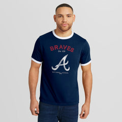 Atlanta Braves Darius Rucker Collection by Fanatics Washed Ringer T-Shirt - MLB