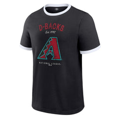 Arizona Diamondbacks Darius Rucker Collection by Fanatics Washed Ringer T-Shirt - MLB