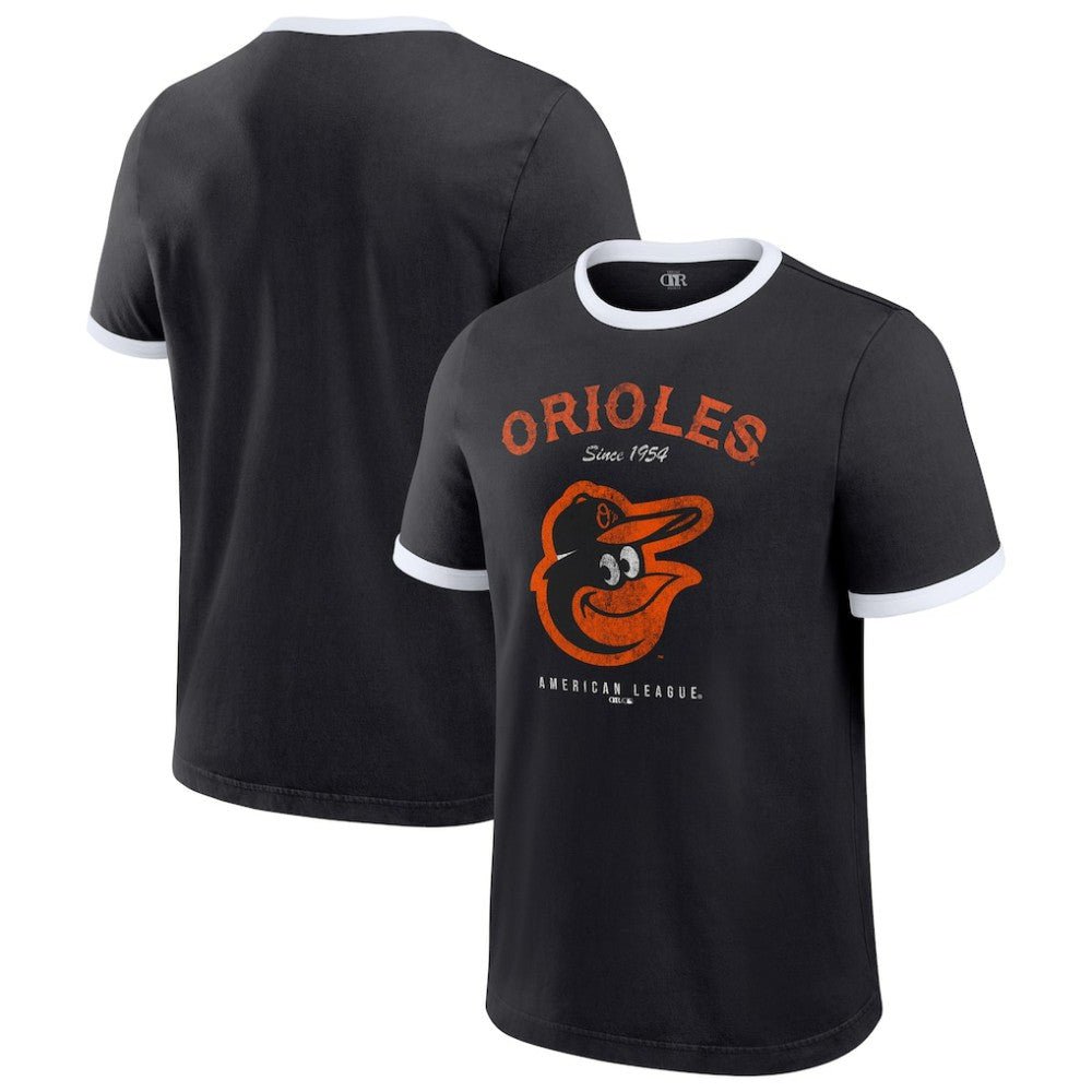 Baltimore Orioles Darius Rucker Collection by Fanatics Washed Ringer T-Shirt - MLB