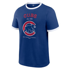 Chicago Cubs Darius Rucker Collection by Fanatics Washed Ringer T-Shirt - MLB