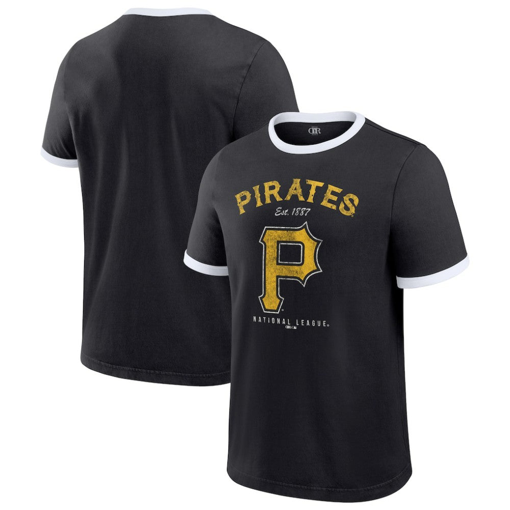 Pittsburgh Pirates Darius Rucker Collection by Fanatics Washed Ringer T-Shirt - MLB