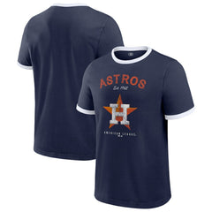 Houston Astros Darius Rucker Collection by Fanatics Washed Ringer T-Shirt - MLB