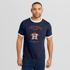 Houston Astros Darius Rucker Collection by Fanatics Washed Ringer T-Shirt - MLB