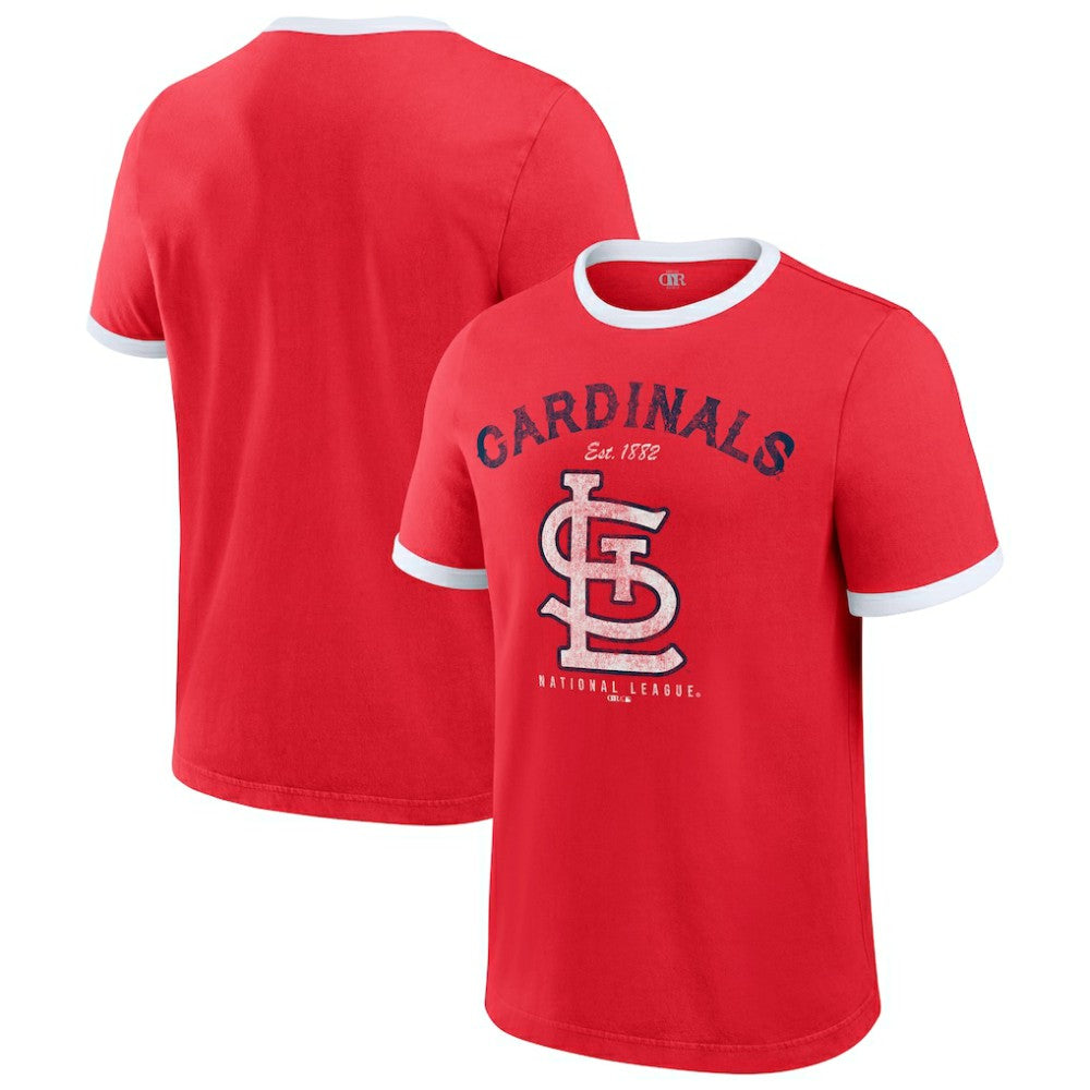 St. Louis Cardinals Darius Rucker Collection by Fanatics Washed Ringer T-Shirt - MLB