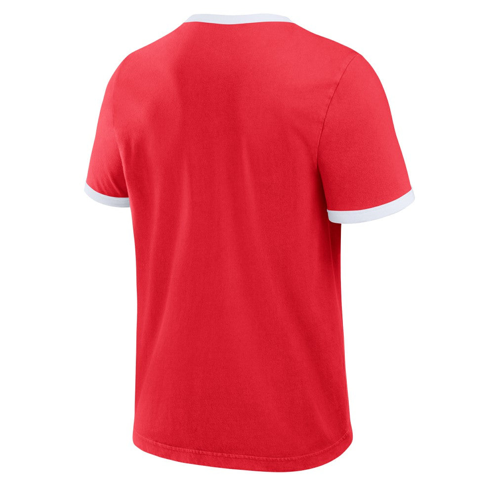 Cincinnati Reds Darius Rucker Collection by Fanatics Washed Ringer T-Shirt - MLB