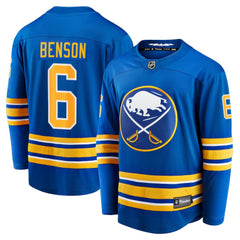 Zach Benson Buffalo Sabres Fanatics Home Breakaway Jersey - Royal - NHL