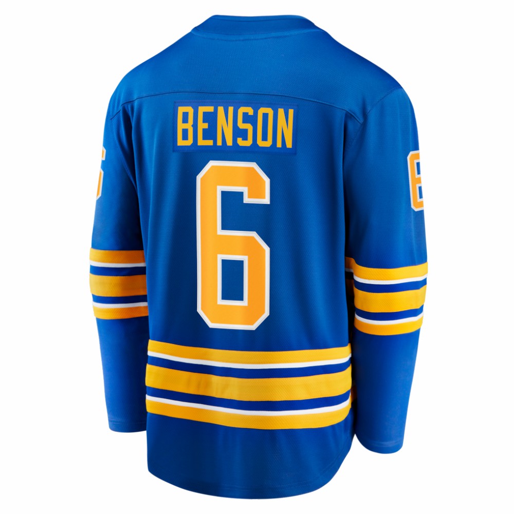 Zach Benson Buffalo Sabres Fanatics Home Breakaway Jersey - Royal - NHL