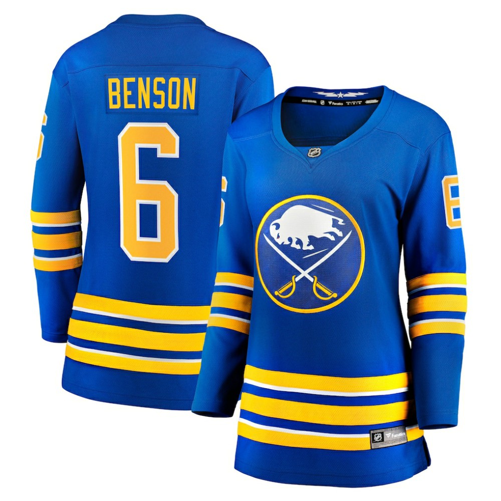 Zach Benson Buffalo Sabres Fanatics Women's Home Breakaway Jersey - Royal - NHL