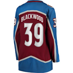 Mackenzie Blackwood Colorado Avalanche Fanatics Women's Home Breakaway Jersey - Burgundy - NHL