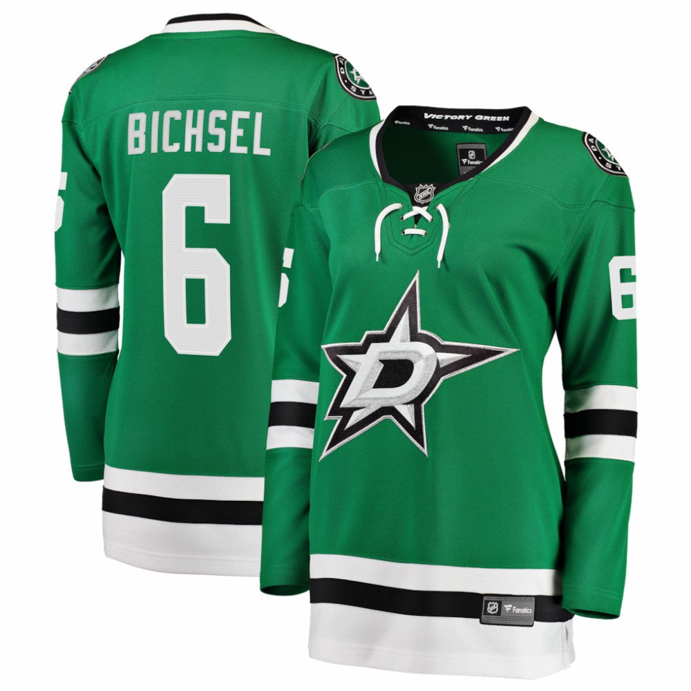 Lian Bichsel Dallas Stars Fanatics Women's Home Breakaway Jersey - Kelly Green - NHL