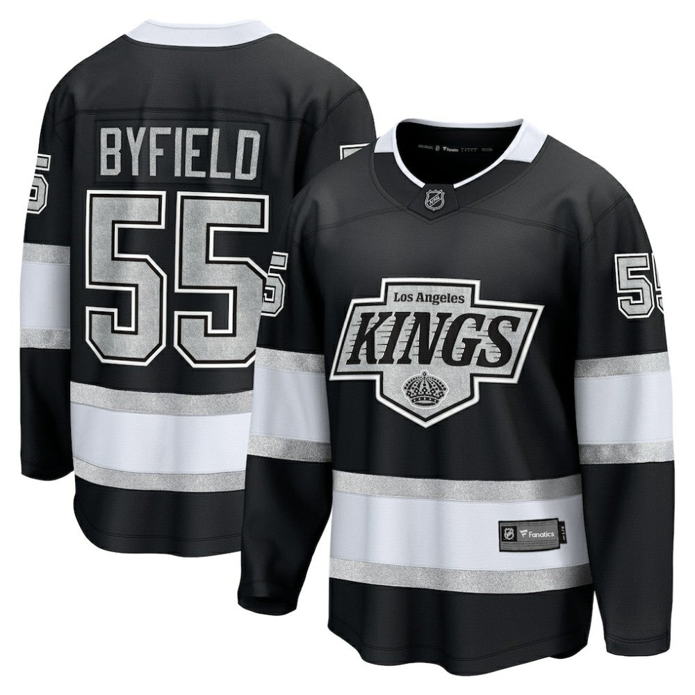 Quinton Byfield Los Angeles Kings Fanatics Home Breakaway Jersey - Black - NHL