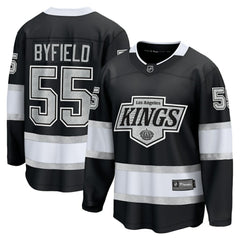Quinton Byfield Los Angeles Kings Fanatics Home Breakaway Jersey - Black - NHL