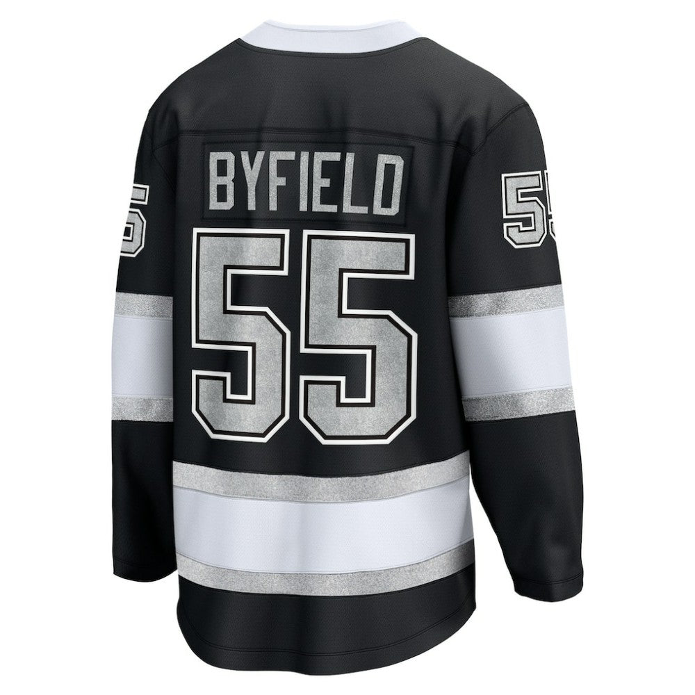 Quinton Byfield Los Angeles Kings Fanatics Home Breakaway Jersey - Black - NHL