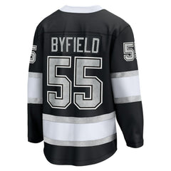 Quinton Byfield Los Angeles Kings Fanatics Home Breakaway Jersey - Black - NHL